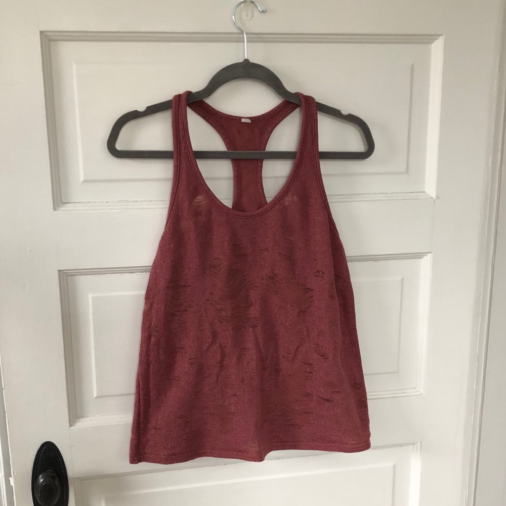 Alo Pure Tank Distressed